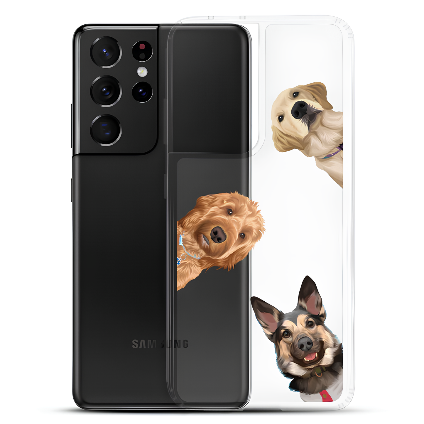 Custom Pet Portrait - PHONE CASE
